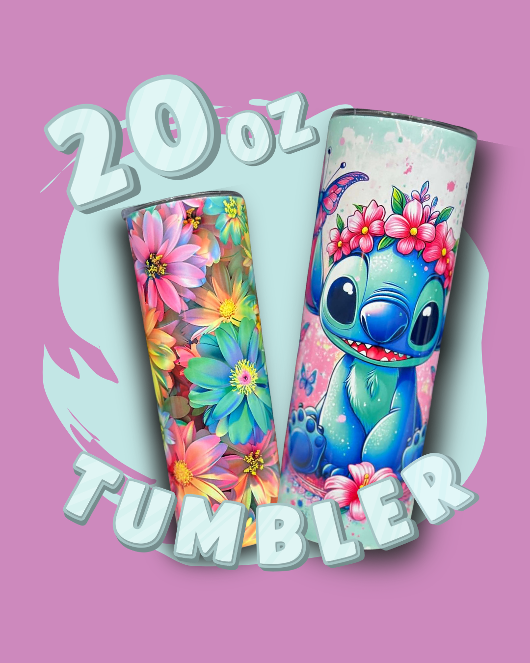 20oz Stainless Steel Tumblers