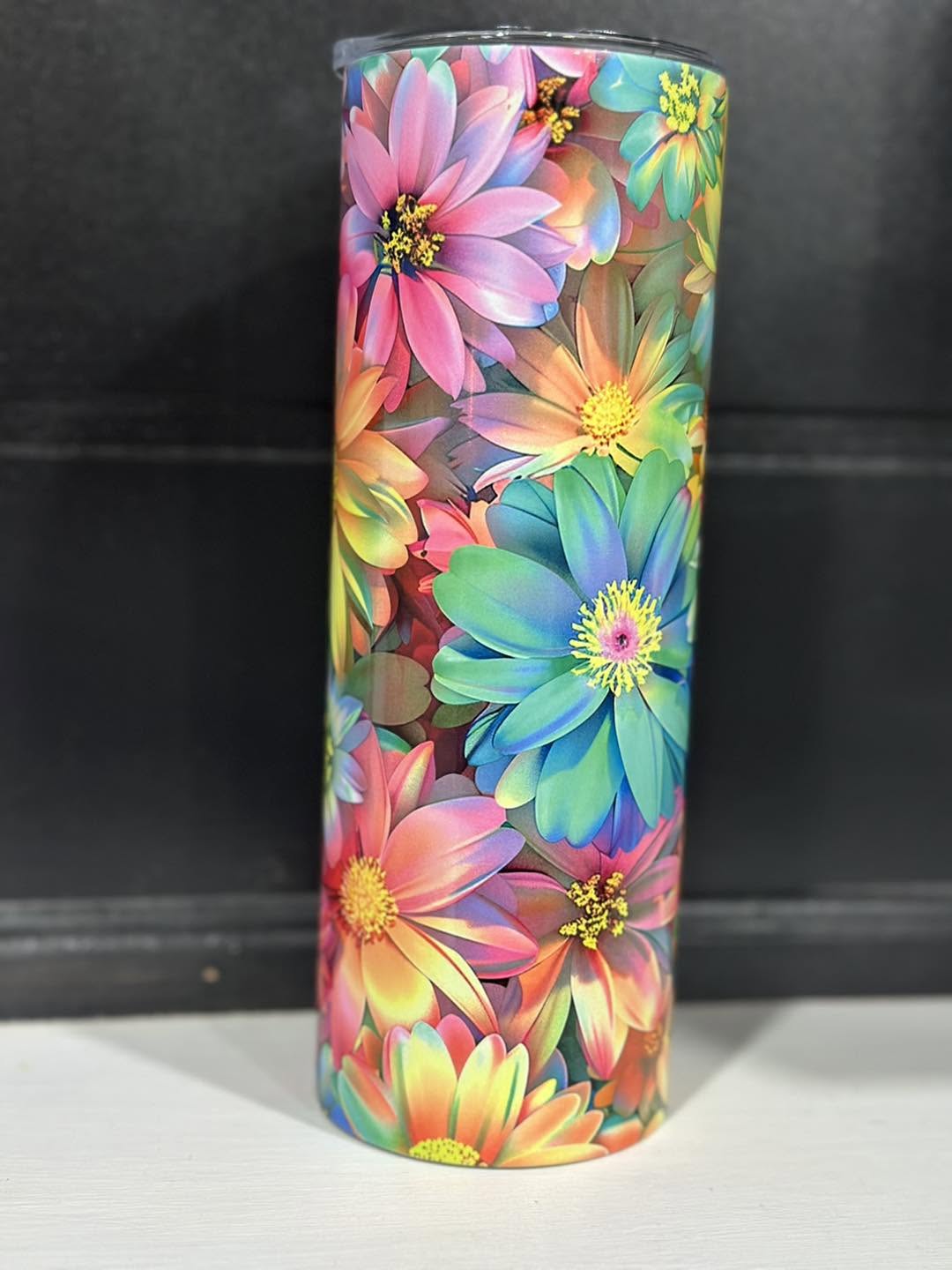 Flower 20oz Tumbler