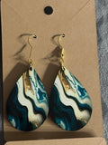 Marble Earrings